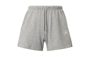 Флисовые повседневные шорты Brooklyn для женщин Тонированный темно-серый/белый Jordan