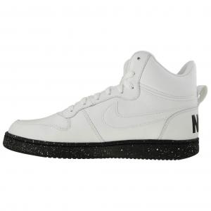 Кроссовки Nike Court Borough Mid White Black Speckled Sole, белый