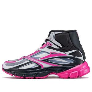 Кроссовки premier road modern mid shoes 'cold gray pink' Reebok, серый