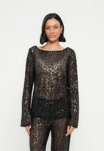 Блестящая блузка туаны Day Birger Et Mikkelsen, Black