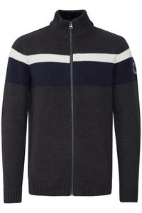 Вязаный кардиган Fq1924 EDVARD, цвет Anthracite/Dark Grey