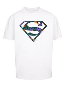 Футболка F4NT4STIC Superman Superheld Floral Logo, белый