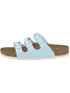 BIRKENSTOCK Мюли 'Florida Birko' в светло-голубом цвете