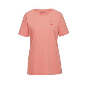 Футболки Core для женщин MAMMUT, Pale Dogwood Color