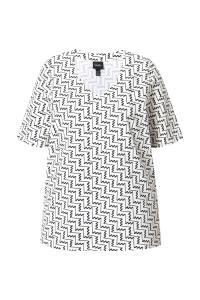 Рубашка Ulla Popken, от белого