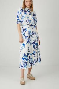 Юбка с добавлением льна Medicine, белый