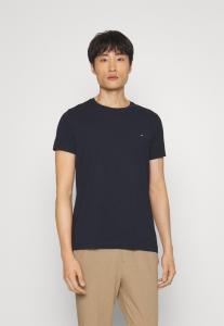 Базовая футболка ФУТБОЛКА CORE STRETCH SLIM NECK Tommy Hilfiger, небо пустыни