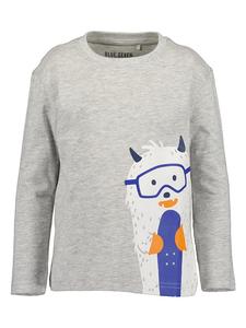 Blue Seven Футболка с длинными рукавами серого цвета