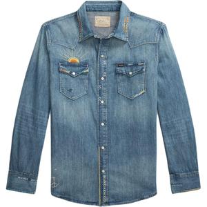 Джинсовая рубашка Polo Ralph Lauren, indigo