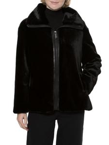 Куртка из искусственного меха BELLE FARE, черный