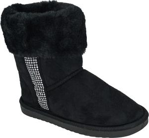 Детские зимние сапожки bebe для девочек, удобные и уютные модные ботильоны - теплые сапожки для девочек (малыши/маленькие дети/старшие дети), Black 3