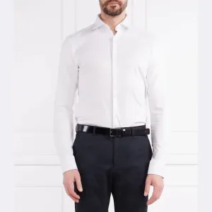 Kenno рубашка узкого кроя Hugo, белый