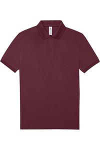 Рубашка-поло B&C, бордовый