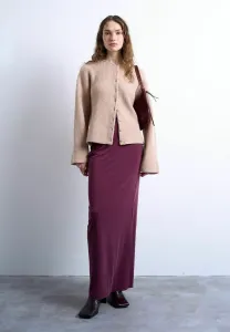 Юбка макси gerader tsjosie langer Topshop, Burgundy