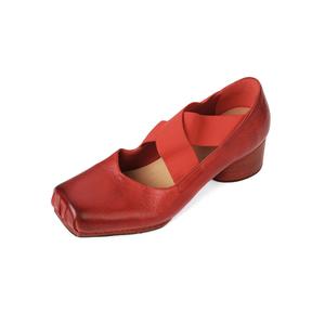 Туфли Мэри Джейн для женщин Su Yanjiao, красный
