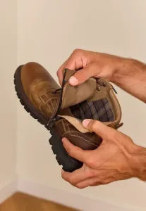 Ботинки на шнуровке oberon Gusti Leder, Braun