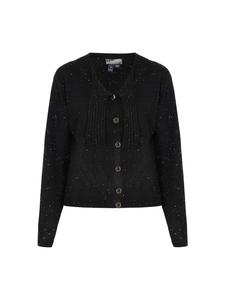 Женский кардиган черного цвета DreiMaster Vintage