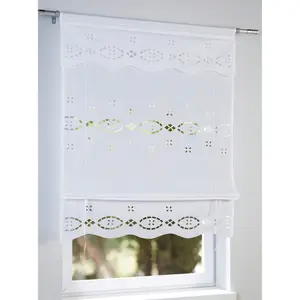 Heine Home Римская штора со сквозным стержнем, белый