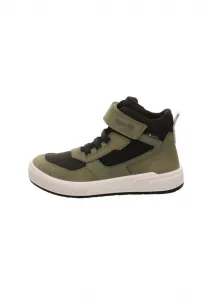 Ботильоны на шнуровке Superfit, Grün Schwarz