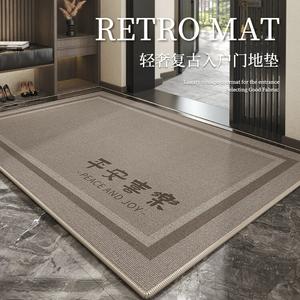 Budis Ковер 80х100 см для входной двери, режется, высококачественный, элегантный, винтажный стиль, для дома и улицы, Waterproof, Non-Slip, No Gap Sticking, Yian [Mutton Fat Velvet]