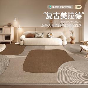 Budis Ковер 200х300 см для гостиной/спальни, waterproof, non-slip, в винтажном стиле wood, утепленный, звукоизоляционный