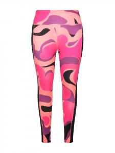 Леггинсы Ulla Popken Lederhose, цвет beerenpink