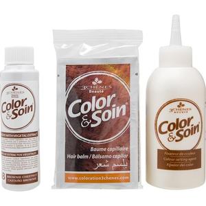 Les 3 Chenes Color & Soin Стойкий уход за цветом Brownie Chestnut 4b Noir Les 3 ChÊNes