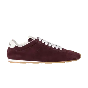 Кроссовки Miu Miu Wmns Plume Suede Sneaker, Burgundy