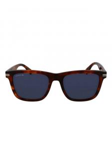 Солнцезащитные очки Lacoste в квадратной оправе, коричневый