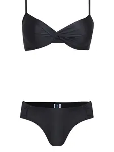 Бикини Vitoria с драпировкой Lygia & Nanny, черный