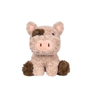 Плюшевая игрушка, пятнистая свинка, милый и игривый поросенок Love, Spotted Pig Sitting Position 45Cm