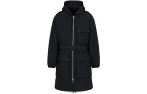 EMPORIO ARMANI Тренч мужской черный, Black