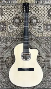 Alvarez Классическая акустико-электрическая гитара Alavarez Regent Series RC26HCE с чехлом и настройкой