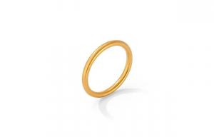 Кольцо унисекс в традиционном стиле Alloy Three Lives Three Worlds Muyan, Traditional Style Plain Band Ring