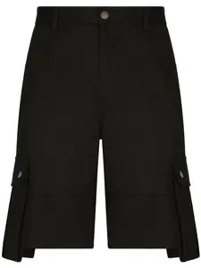 Шорты-бермуды по колено DOLCE & GABBANA, черный