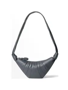 Малая сумка-тоут Croissant (Круассан) на плечо Lemaire, синий