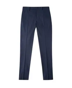 Синие узкие хлопковые брюки Incotex, синий