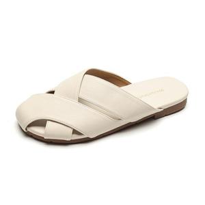 Женские сандалии с закрытым носком, устойчивые к истиранию TATAYA, Apricot