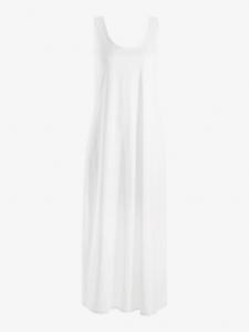 Ночная рубашка без рукавов хлопок делюкс 130см Hanro, белый