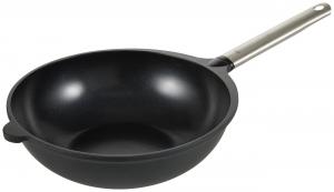 Сковорода-вок с керамическим покрытием, 28 см Homeware Profession., черный