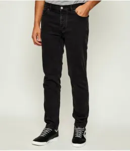 Джинсы Броди tapered fit Hugo Blue, черный