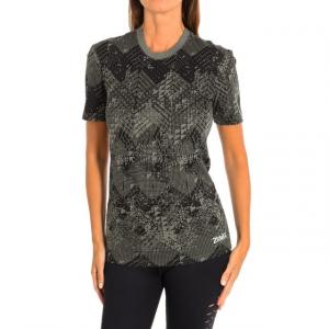 Женская спортивная футболка с коротким рукавом и круглым вырезом z2t00161 Zumba, черный