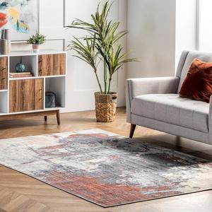 Ковер nuLOOM, 92 x 153 см, Abstract Rivera, Orange