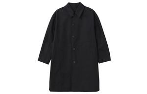 Однобортное пальто UNIQLO U, 09 черный