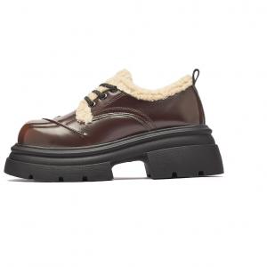 Женские повседневные туфли на каблуке 6 см AGSDON, коричневый[padded]y551176