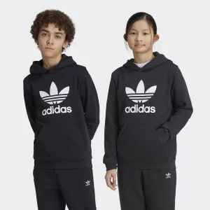 Детский трилистник Adidas Originals Толстовка, чёрный