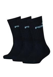 Теннисные носки Puma Crew, детские носки, спортивные носки унисекс для девочек и мальчиков, 3 пары