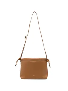 Сумка на плечо Ninon с затяжкой A.P.C., коричневый
