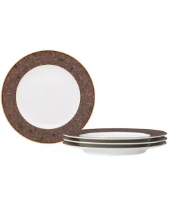 Набор из 4 тарелок для хлеба, масла и закусок «Тодзан», на 4 персоны Noritake, brown