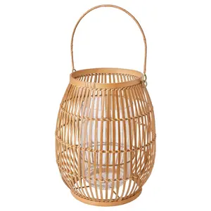 Фонарь, бамбук, 29 см, HÖVISK IKEA